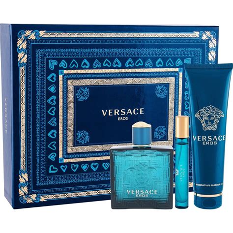 versace eros gift set mens|Versace Eros 100ml gift set.